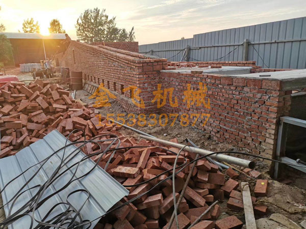 土建隧道窯烘干現場