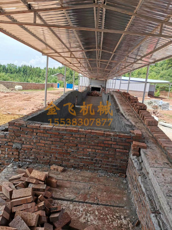 土建隧道窯烘干現場
